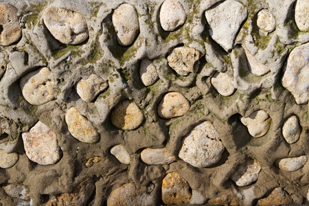 Old stone wall texture background, Background of stone wall texture