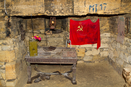 Old Catacombs Odessa, Ukraine (XVIII-XX century)のeditorial素材