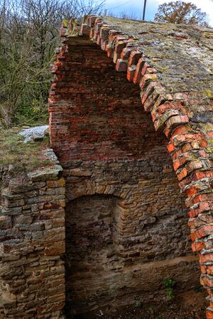 Zaslavskaya pomfret, Mezhyrich. fortification, XVI-XVII centuries. Ostrog. Ukraineのeditorial素材