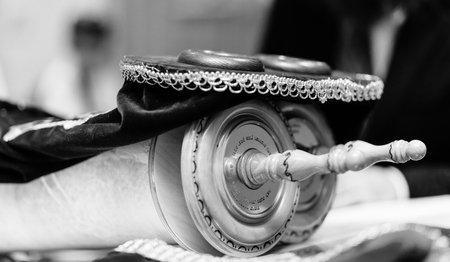 Jewish judaism culture holiday torah tova seasonal glitter glowの写真素材