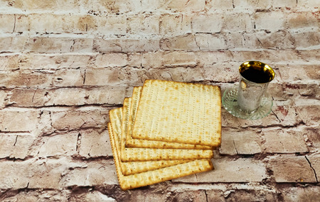 wine and matzoh jewish passover bread Passover matzo Passover wine