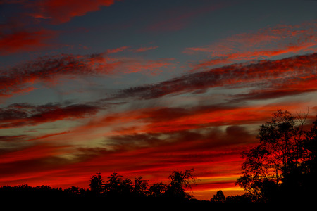 pink and purple color of sunset sky clouds Beauty natural background.
