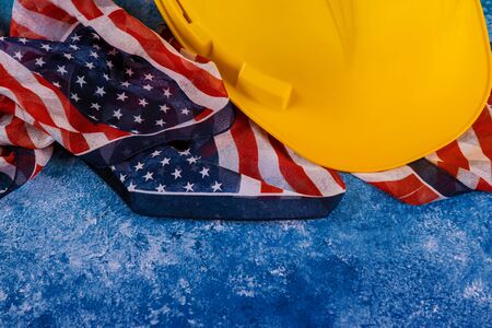 Labor Day is a federal holiday of United States America top view with copy space for use and designの写真素材