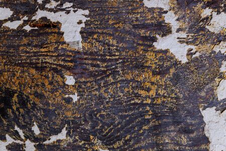 Antique rustic wooden with concrete relief embossing dark light