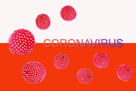 Global pandemic coronavirus COVID-19 epidemicの写真素材