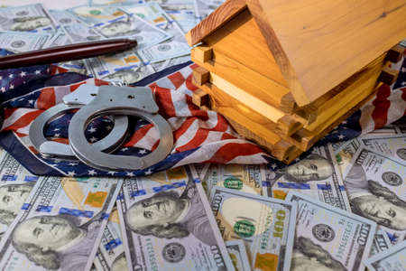 American court imposed an arrest to on house of the sanctions property with US dollars banknotes...