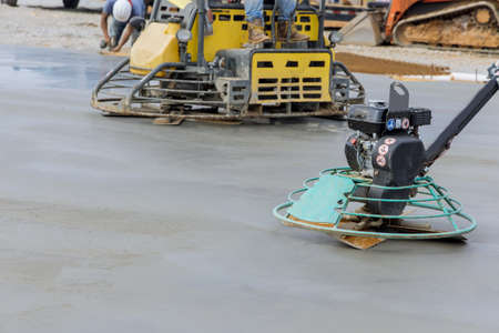 Grinding cement floor polishing machine with plasterer polishing concrete foundation floor