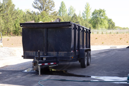 In order to gather recycle garbage, a metal container trash is used