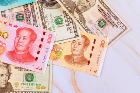 War between economies of United States, China with Chinese Yuan, American dollar