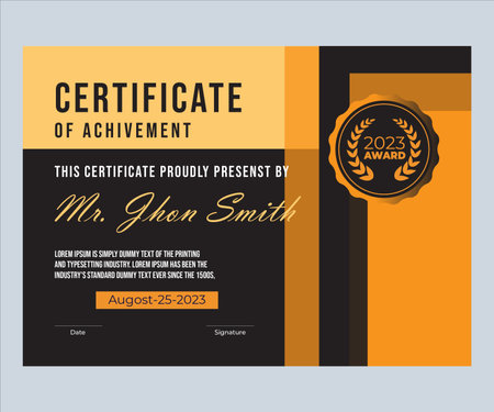 certificate template vector illustration eps 10. eps 10.のイラスト素材