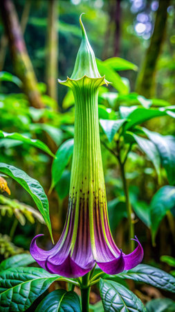 Purple flower in Doi Inthanon National Park, Thailandの素材