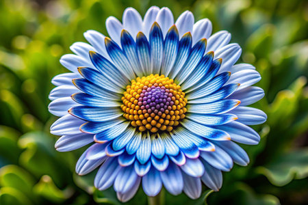 Close up of beautiful African daisy flower in garden, Thailand.の素材