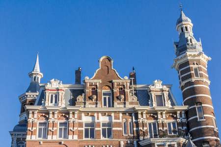 Ancient mansion in Amsterdam Hollandのeditorial素材