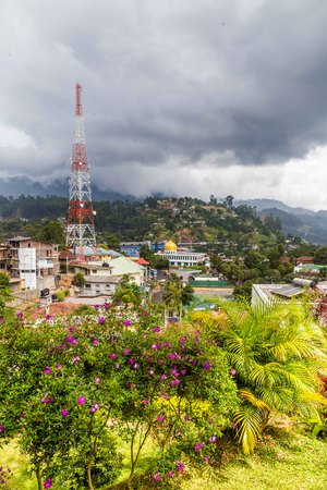 Cityscape Bandaruwel in Sri Lanka