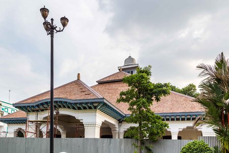 Loji Gandrug, in Solo Indonesia. The official residence of the mayor of Solo.のeditorial素材