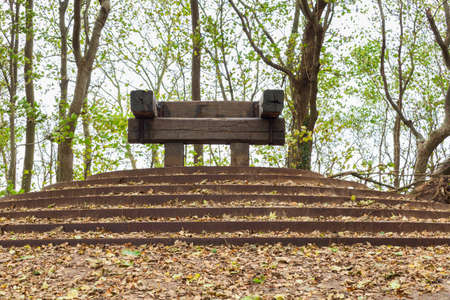 Viewpoint in Nature resrerve The High mountain at Texel, the largest wadden island of the...