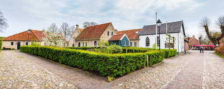Dutch fortified little village Bourtange in The Netherlands