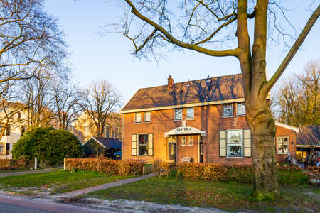 House named Controle in Veenhuizen in The Netherlandsのeditorial素材