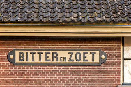 House named Ontwikkeling Development in Veenhuizen in The Netherlandsのeditorial素材