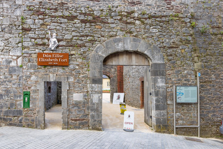 Cork, Ireland - April 19, 2023: Fort Elizabeth Dun Elise in Cork Munster province in Ireland Europeのeditorial素材