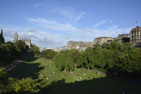 City park Edinburgh Scotland