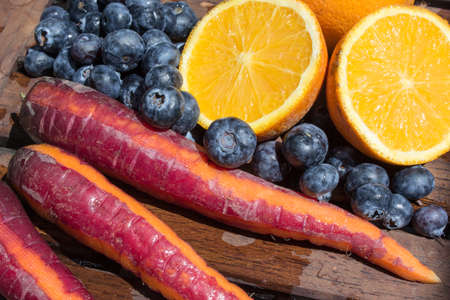 Fresh smoothy ingredientsの写真素材