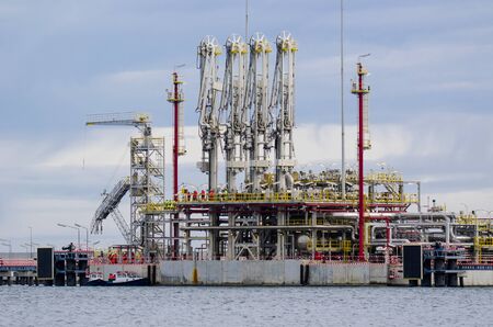 TERMINAL LNGの写真素材