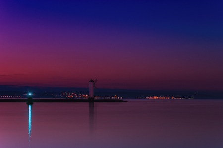 STAWA MILLS - SUNSETの写真素材