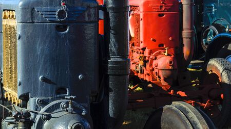 OLD TRACTORSの写真素材