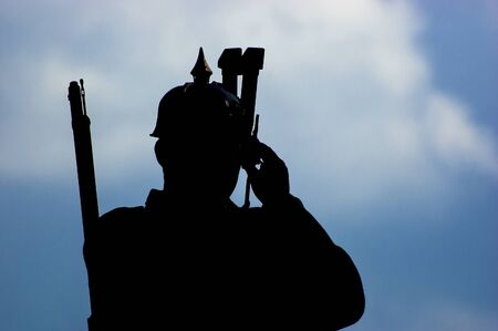 SOLDIER WILHELM IIの写真素材