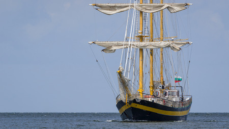 SAILING VESSEL - Sailing ship in the Baltic Seaの写真素材