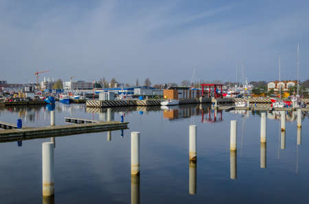 MARINA - Spring sea port in the morning