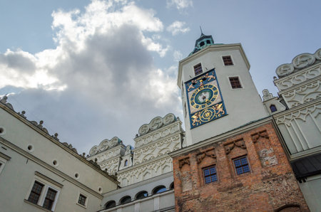 SZCZECIN, WEST POMERANIAN / POLAND - 2019: Castle of the Pomeranian princesのeditorial素材