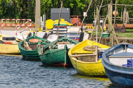 FISHING PORTの写真素材