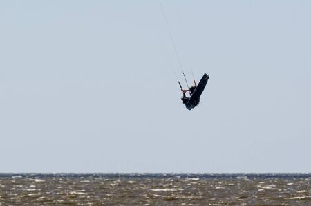 KITESURFINGの写真素材