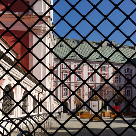 COURTYARD OF THE TOWN HALL - A picturesque corner of historic architecture in Poznan