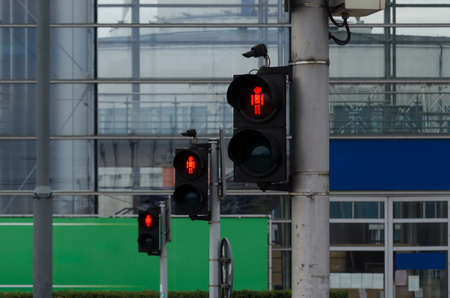 TRAFFIC LIGHT - Signaling at the pedestrian crossing