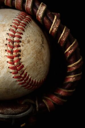 Baseball closeupの写真素材