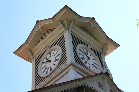 Sapporo Clock Tower . Sapporo .Hokkaido . Japan