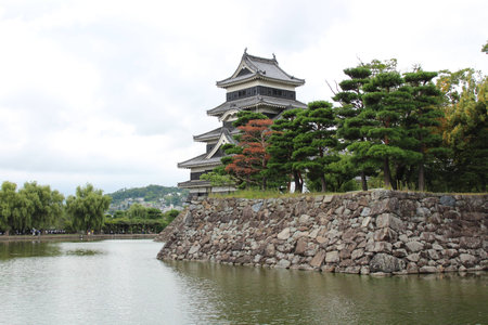 Matsumoto Castle . Matsumoto . Japanのeditorial素材