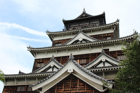 Hiroshima Castle . Hiroshima . Japanのeditorial素材