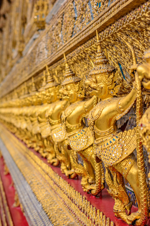Garuda in Wat Phra Kaew Grand Palace of Thailandのeditorial素材