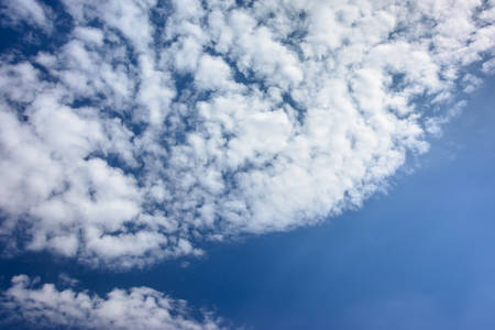 Blue Sky and cloudsの写真素材
