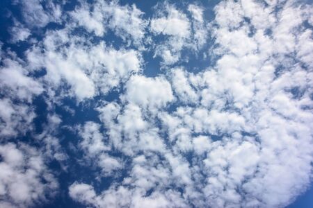 Abstract Blue Sky and cloudsの写真素材