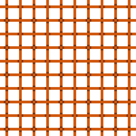 Brown tile basket weave pattern. Seamless square pattern.のイラスト素材
