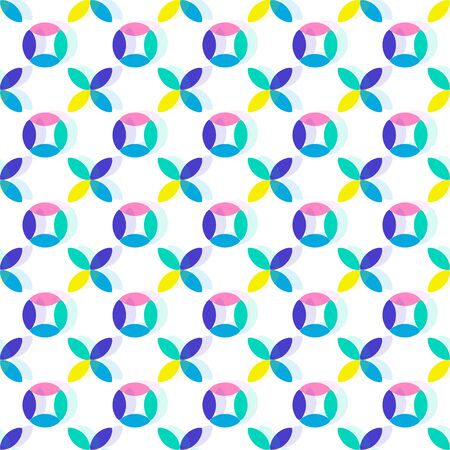 Colorful geometric pattern backgroundのイラスト素材