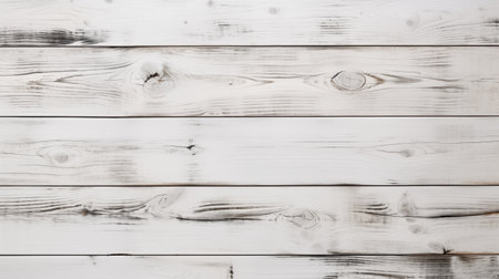 Where Minimalism Meets Warmth: White Wood Harmonizes with the Ethereal Light. AI Illustrationの素材