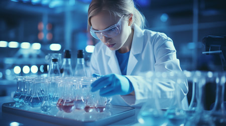 Exploring New Horizons: Documenting Drug Discovery's Evolution with Scientific Visionaries. AI-generatedの素材