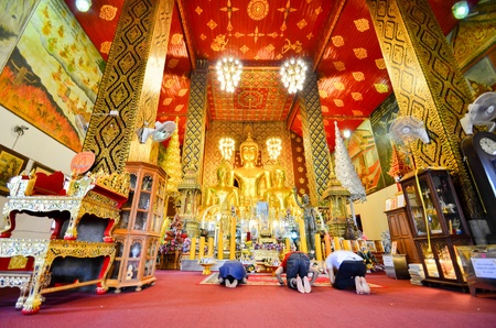 PhraSingh temple のeditorial素材