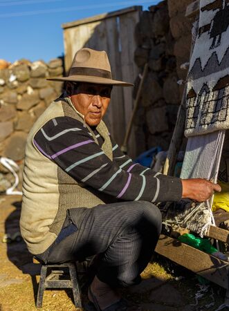 Peruvian faces, people, folklore, Peruのeditorial素材